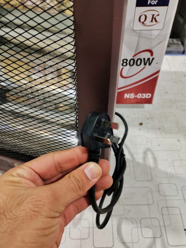 Powerful Halogen Room Heater 800W |  Imported model NS-03D - Image 6