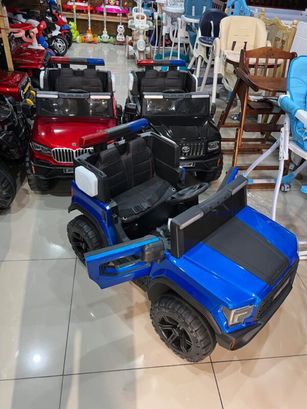 Battery Operated Jeep for Kids, Ride on Toy Kids Light & Music | Baby Battery Car | Electric Jeep Car for Kids to Drive 3 to 8 Years Boy Girl 3 colors (Red, Blue and Black) - Image 2