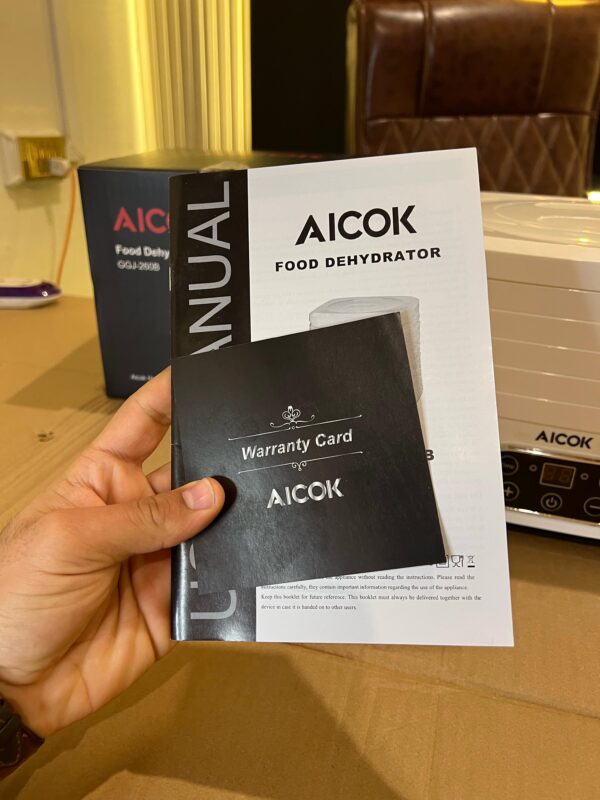 Lot Imported Aicok Food Dehyderator 5 Tier - Image 4
