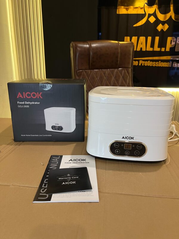 Lot Imported Aicok Food Dehyderator 5 Tier