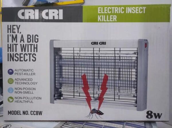 Electric CRI CRI-CC8W Mosquito Killer | 6W, 8W, 10W, & 12W, 2 LED Lamp of 4 wattage, Automatic Pest killer, Non poison, Non smell and Non-Pollution healthful. - Image 2