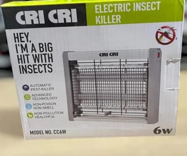 Electric CRI CRI-CC8W Mosquito Killer | 6W, 8W, 10W, & 12W, 2 LED Lamp of 4 wattage, Automatic Pest killer, Non poison, Non smell and Non-Pollution healthful. - Image 10