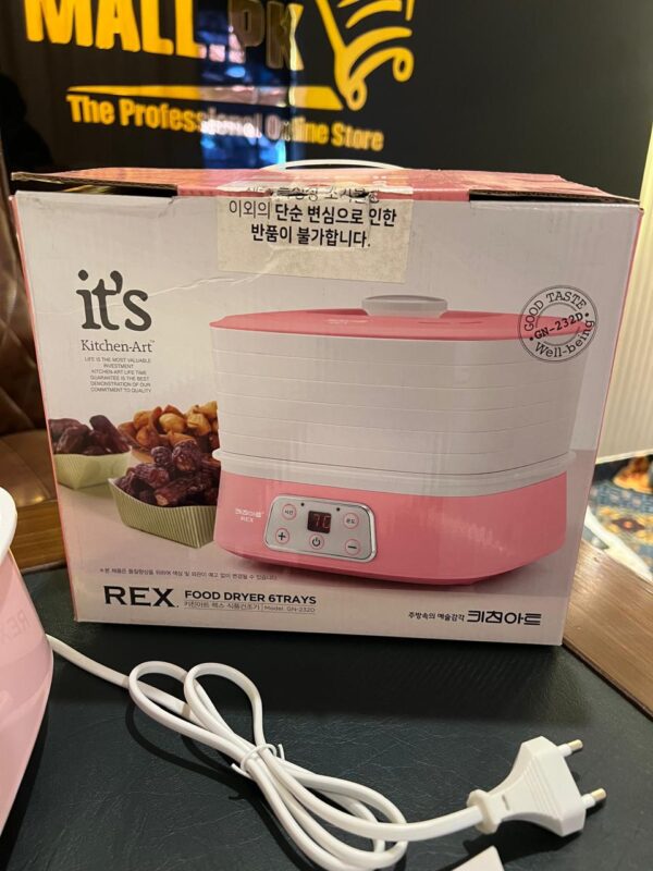 Kitchen Art Food Dehydrator Rex GN-232D / Fruit Pepper Dehydrator - Image 6