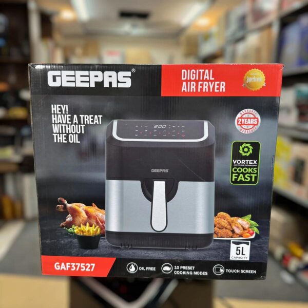 Geepas 5L Digital Air Fryer GAF37527